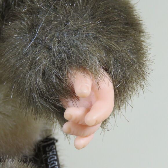 Rare Vintage 9" Anne Geddes Baby Squirrel Doll Limited Edition 1998 Collectible - Picture 10 of 16